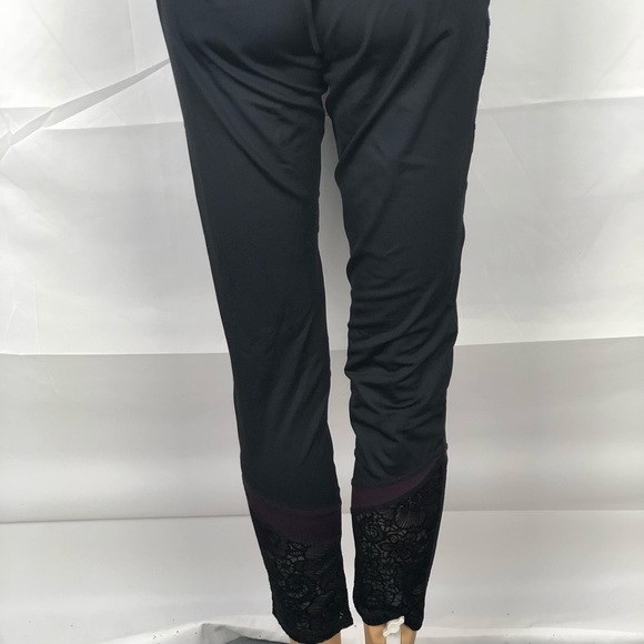 Material girl Juniors Black Active Leggings #20 - Picture 6 of 6